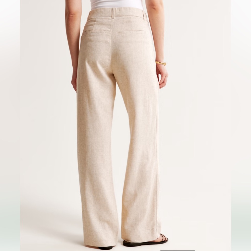 A&F Sloane Tailored Linen-Blend Pant - Picture 6 of 6